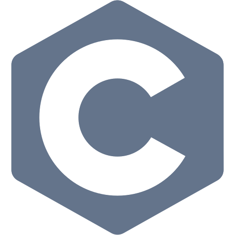 C icon.