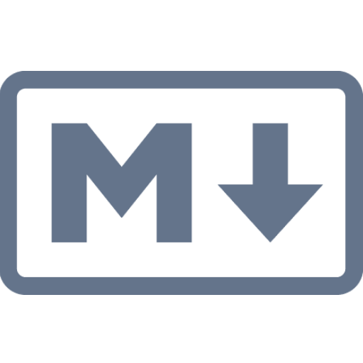 Markdown icon.